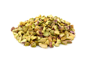 Image showing Chopped pistachio nuts