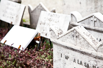 Image showing Cemetary architectures - Europe