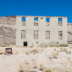 Image showing Rhyolite Ghost Town