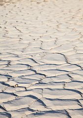 Image showing Salt desert background