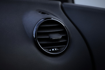 Image showing Details of air conditioning in modern car