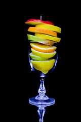 Image showing Fruit cocktail