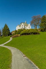 Image showing The old royal palace in Bergen