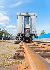 Image showing Tyumen Children's railroad. Russia