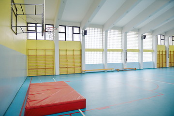 Image showing school gym indoor