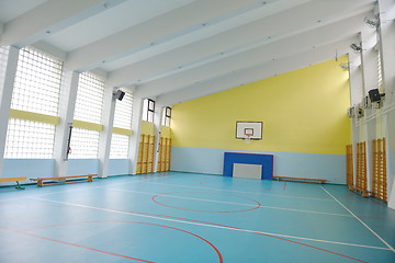 Image showing school gym indoor