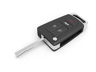 Image showing Car key on white