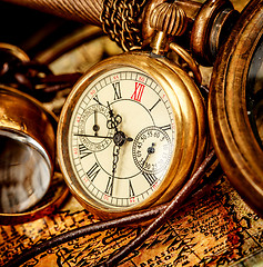 Image showing Vintage pocket watch