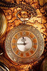 Image showing Vintage pocket watch