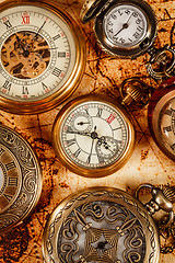 Image showing Vintage pocket watch