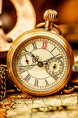 Image showing Vintage pocket watch