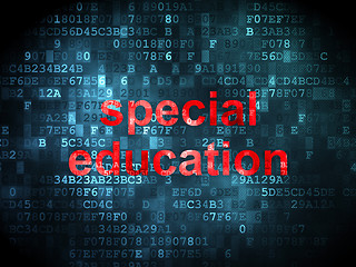 Image showing Education concept: Special Education on digital background
