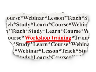 Image showing Education concept: Workshop Training on Paper background