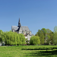 Image showing Saint Jean Baptiste Collegiate Church, Montresor, France