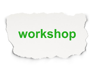 Image showing Education concept: Workshop on Paper background