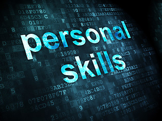 Image showing Education concept: Personal Skills on digital background