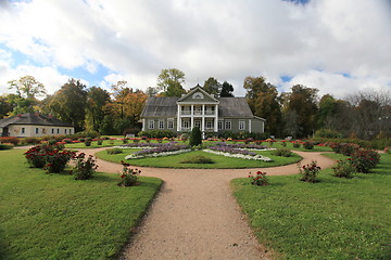 Image showing Beautiful flower garden