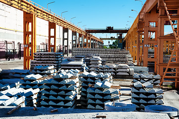 Image showing Finished goods warehouse at Concrete Goods Plant