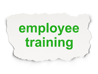 Image showing Education concept: Employee Training on Paper background