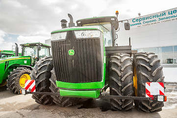 Image showing Tractor demonstration. Tyumen. Russia