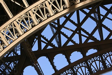 Image showing Eiffel Tower Structure