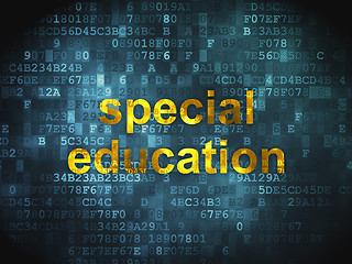Image showing Education concept: Special Education on digital background