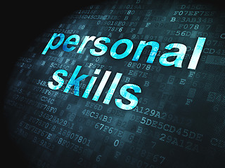 Image showing Education concept: Personal Skills on digital background