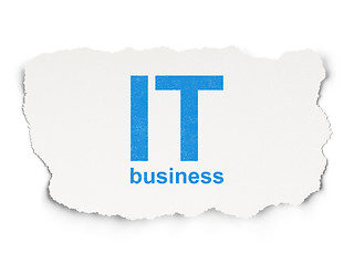 Image showing Business concept: IT Business