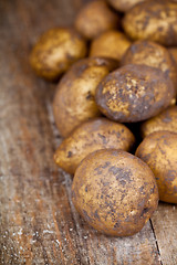 Image showing organic potatoes