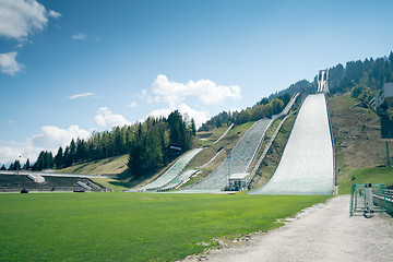 Image showing ski-jump Garmisch-Partenkirchen