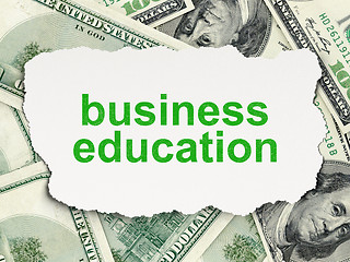 Image showing Education concept: Business Education