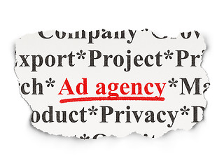 Image showing Marketing concept: Ad Agency on