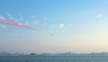 Image showing Red Arrows in Doha