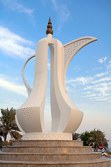 Image showing Welcome symbol in Qatar