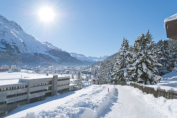 Image showing Winter in St. Moritz