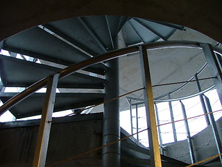 Image showing winding up staircase