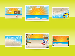 Image showing Summer memories with various photos