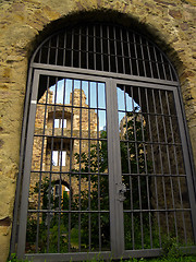 Image showing iron gate