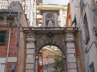 Image showing Genoa old town