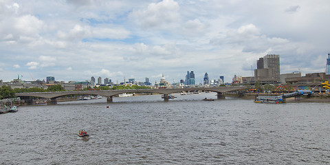 Image showing River Thames in London