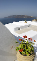 Image showing classic greek island architecture