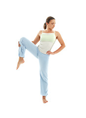 Image showing yoga standing #4