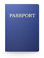 Image showing Passport on white