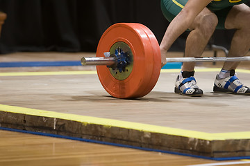 Image showing Weightlifting