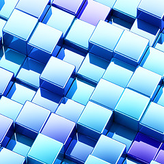 Image showing Multicolor abstract background