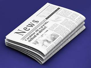 Image showing Newspaper