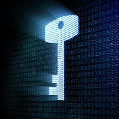 Image showing Digital key