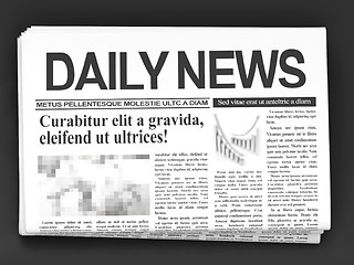 Image showing Newspaper