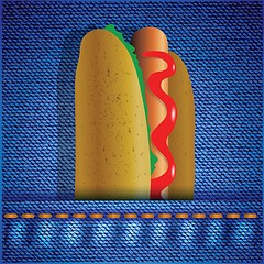 Image showing hot dog