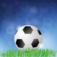 Image showing football background